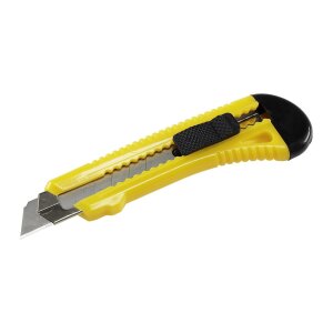 Abbrechmesser mit 18mm-Klinge mit Metallschaft