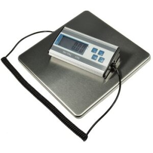 Paketwaage / Versandwaage "CT PW-120" 0,2-120kg, 27x27cm Edelstahl-Platte