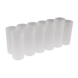 LED Teelichter 12er Set flackernd mit Batterie – warmweiß