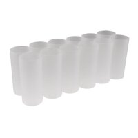 LED Teelichter 12er Set flackernd mit Batterie – warmweiß