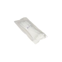 Kabelbinder McPower 200×3,6 mm – transparent, UV-beständig, 100 Stück
