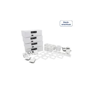 McPower Flair Megaset-Profi 100-teilig, Steckanschluss,...