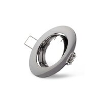 Gunmetal Einbaustrahler Schwenkbar 75 mm | Zink-Druckguss & LEDmaxx