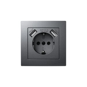 McPower „Flair“ Steckdose mit 2x USB...