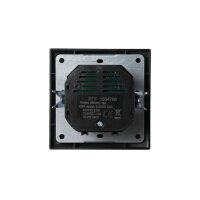 McPower „Flair“ Steckdose mit 2x USB anthrazit – 250V~/16A, 5V/2,1A UP