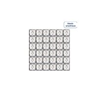 McPower Flair Steckdosen 36er-Pack, UP, Steckanschluss, weiß, 250V~/16A