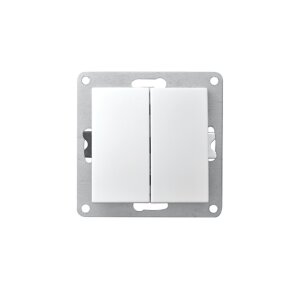 Wechselschalter McPower Flair 2-fach, 250V~/10A, UP,...
