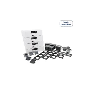Schalter und Steckdosen Set McPower Flair Megaset-Profi...