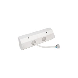 McPower Flair 3-fach Steckdosenblock mit USB, Aufbau, weiß, 230V/16A
