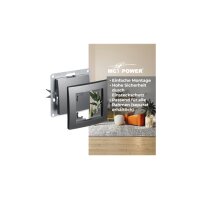 McPower Flair Wechselschalter anthrazit – UP, Steckanschluss, 250V~/10A