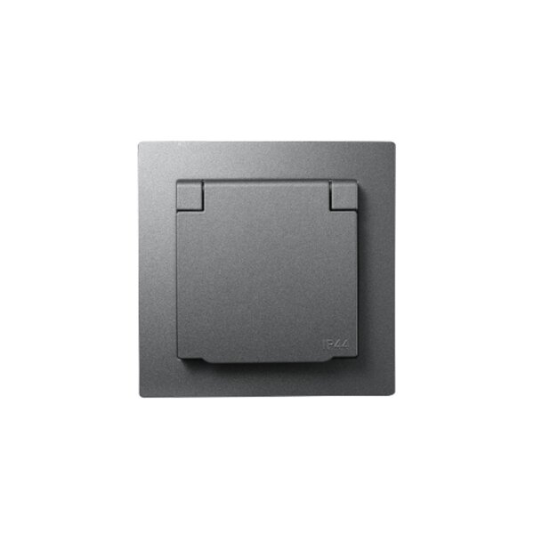 McPower „Flair“ IP44 Steckdose – 250V, 16A, Steckanschluss, UP