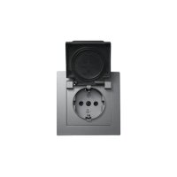 McPower „Flair“ IP44 Steckdose – 250V, 16A, Steckanschluss, UP
