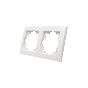 McPower Flair 2-fach Rahmen, weiß, IP20,...