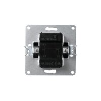 Kreuzschalter McPower Flair, 250V~/10A, UP, weiß