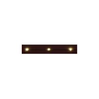 LED Draht-Lichterkette McShine "Micro" – 50 warmweiße LEDs, 5 m, Batteriebetrieb