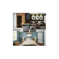 McPower Flair Schutzkontakt-Steckdose UP anthrazit mit Einsteckschutz | 250V/16A