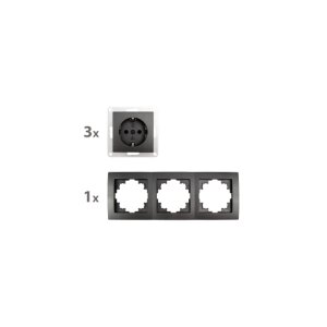 McPower Flair Steckdosen Set "Beginner 3S"...