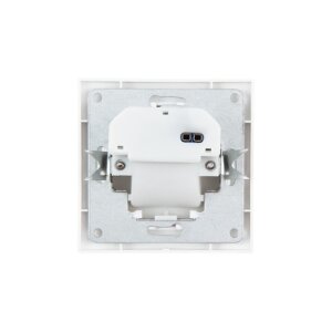 McPower Flair LED-Einbauleuchte, 80×80 mm, 3000K, warmweiß, 86 lm
