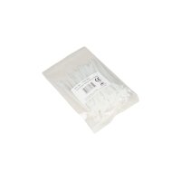 Kabelbinder McPower 100x2,5mm transparent – UV-beständig, 100 Stück