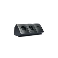 McPower Steckdosenblock "Flair" 3-fach USB-C/A, anthrazit