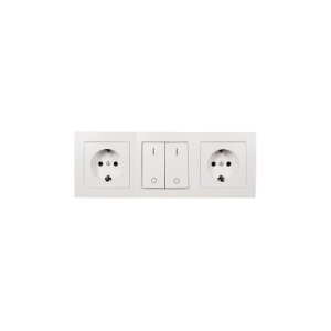 McPower Flair Steckdosenblock 2-fach + Schalter, Aufbau,...