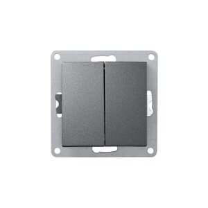 McPower Flair Wechselschalter 2-fach anthrazit |...