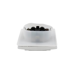 McPower Flair Steckdose 12er-Pack, IP44, UP, weiß, 250V~/16A