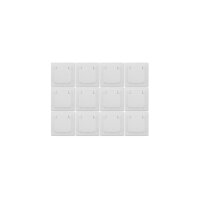 McPower Flair Steckdose 12er-Pack, IP44, UP, weiß, 250V~/16A