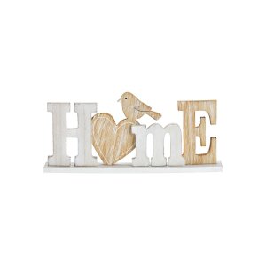 Dekoschriftzug "Home" aus Holz –...