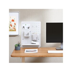 Lochplatten-Organizer Weiß 42×47 cm |...
