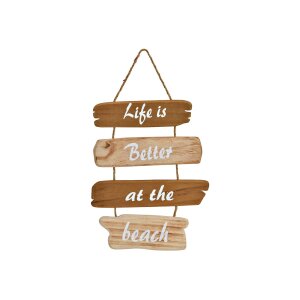 Wandhänger "Life is better at the beach"...