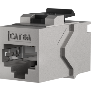 Keystone Einbauadapter RJ45 STP – Cat.6A,...