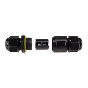 Kabelverbinder 3-polig, IP68, 230V Schraubanschluss,...