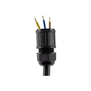 Kabelverbinder 3-polig, IP68, 230V Schraubanschluss,...
