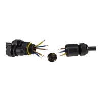Kabelverbinder Y-Form, IP68, 230V Schraubanschluss, für Kabel Ø 6-11mm