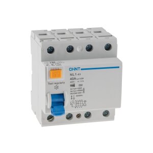 FI Fehlerstrom-Schutzschalter 30mA 40A, 4-polig für...