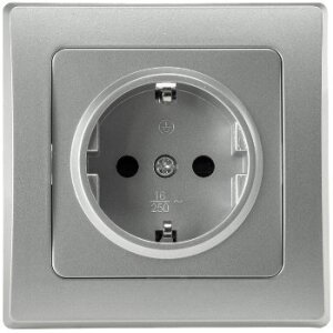 DELPHI Steckdose Unterputz 230V Schutzkontakt-Steckdose...