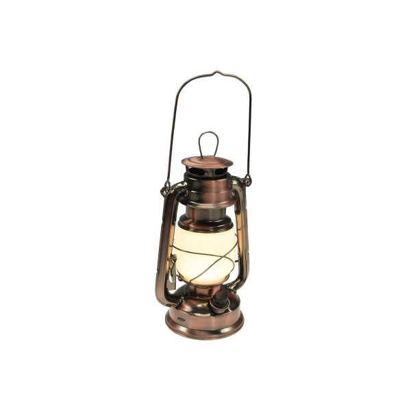 LED Akku Camping Laterne "CT-Copper Pro" ØxH 12x23,5cm, USB-C, warmweiß, dimmbar