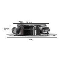 EBL-HV65si LED-Einbauleuchte 150 lm 4000 K | Ø 60 mm Silber