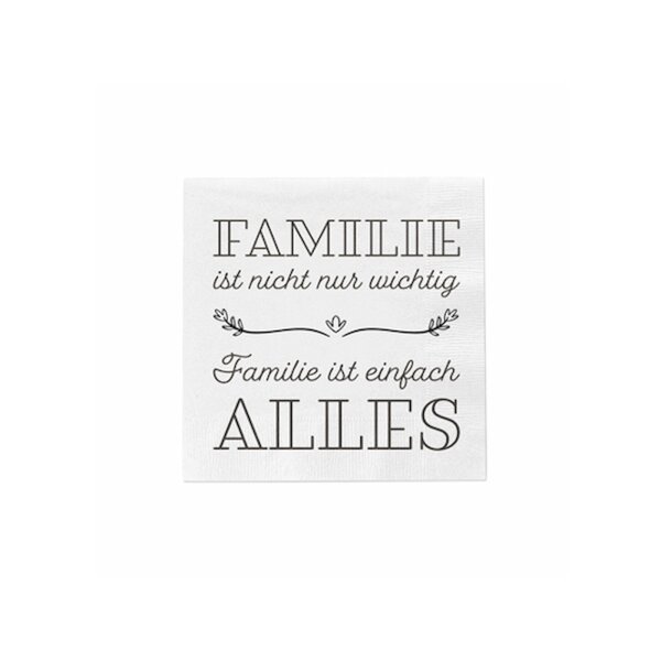 Familie ist nicht nur wichtig