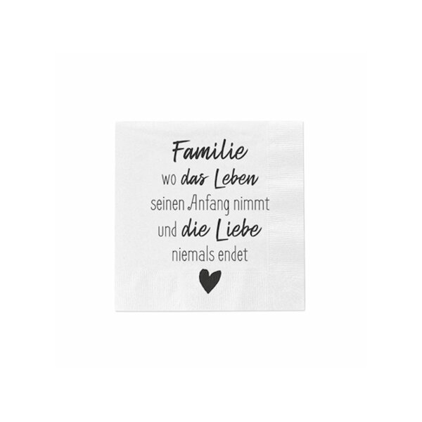 Familie wo das Leben